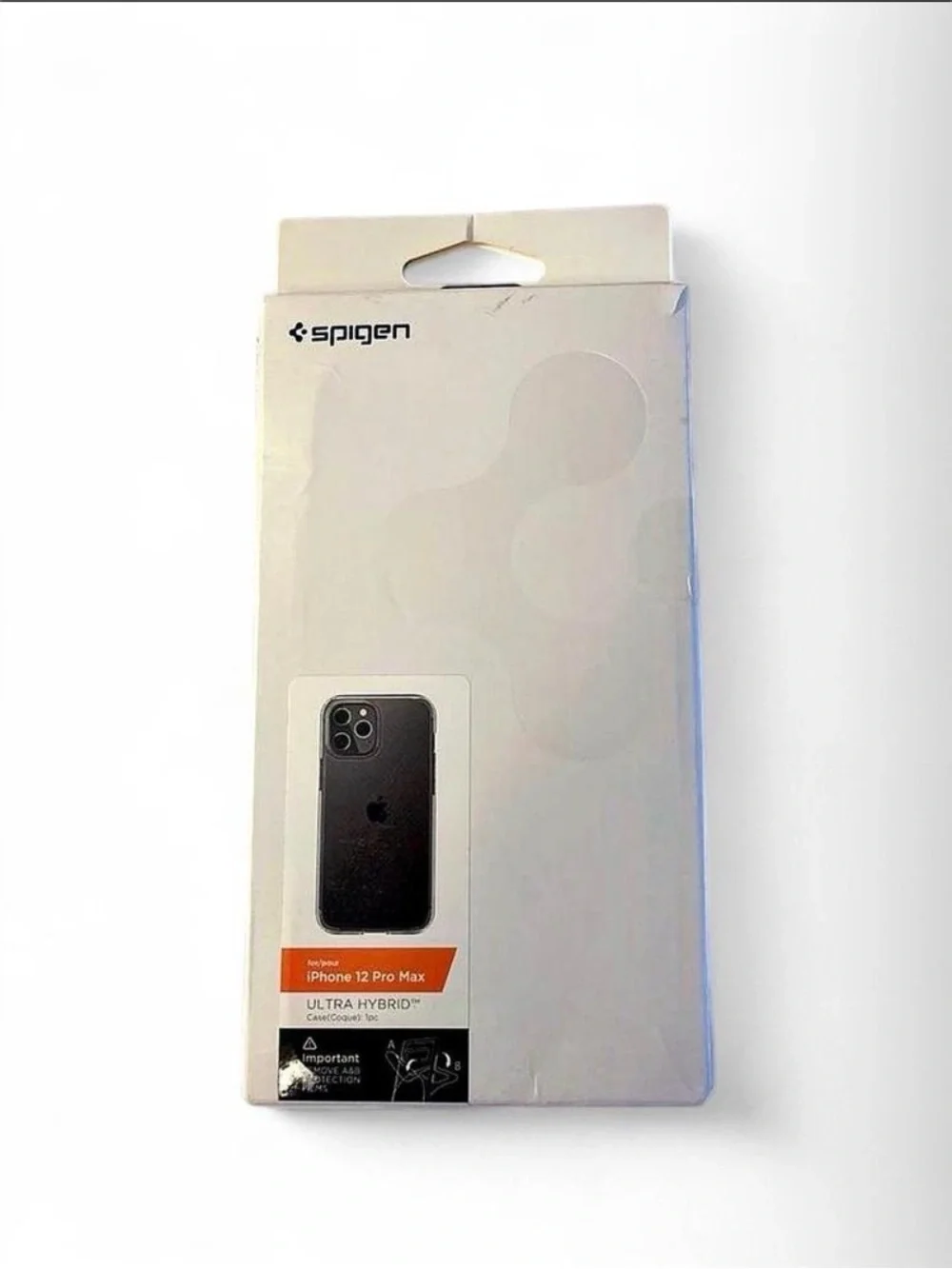 Spigen Ultra Hybrid Case for iPhone 12 Pro Max - Clear
